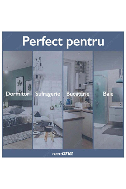 Techone CX-0726 room thermometer and hygrometer