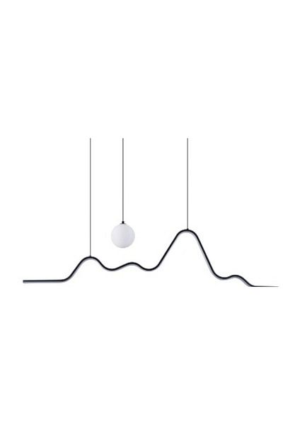 Erstee Pendul Hades LED 26W IP20, negru, Erste EL0081480