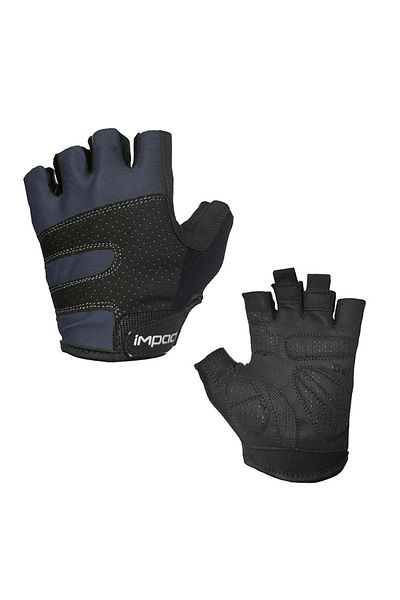 Impact Peak Short Finger Gloves Gel Gray L Eld-257