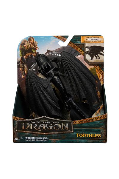 Spin Masters HOW TO TRAIN YOUR DRAGON TOOTHLESS DRAGON FIGURE WITH MOBILE WINGS 20CM