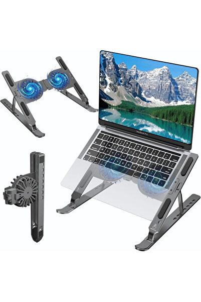 BRAGUS Suport pliabil pentru laptop, C9 Pro, 2 viteze, RBG, laptopuri pana la...