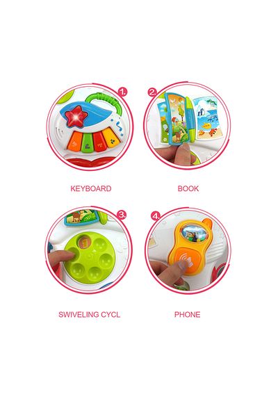 huanger Multifunctional musical walker with a special design