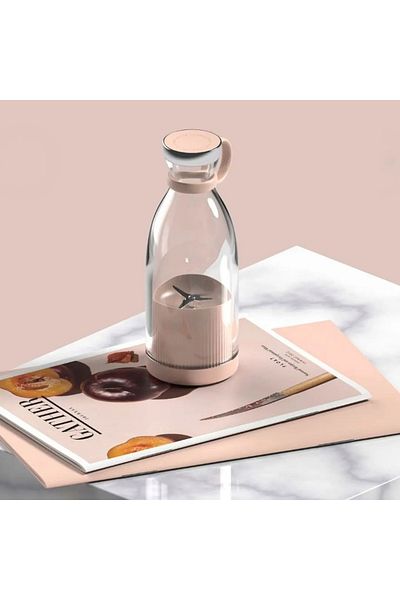 OEM easyBlend Blender, Portable, Powerful, 15-20 Uses / Charge, 350ml, Wireless Charging, Pink