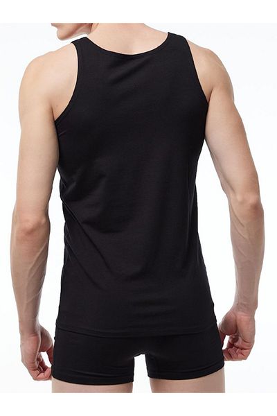 LİNOTTİ Li̇notti̇ Modal Fabric Unseen Skin Color Men's Tank Top 00010852