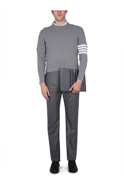 THOM BROWNE 4Bar Stripe Jersey
