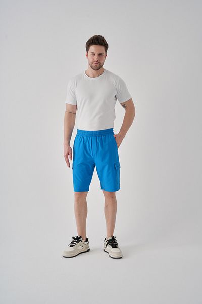 Shooter Sportswear Ανδρικό καλοκαιρινό σορτς Sax Cargo Pocket Άνετη εφαρμογή
