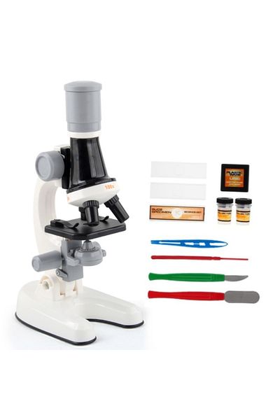 OEM Microscope for children, 1200x magnification, with accessories, Multicolor