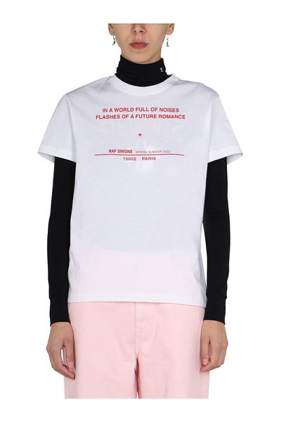 Raf Simons Tricou cu imprimeu de logo