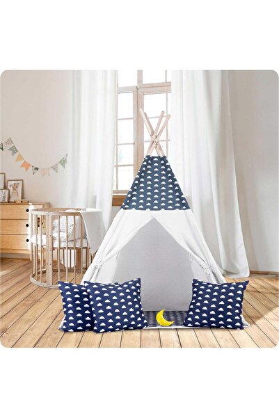 ideal STORE Σκηνή παιχνιδιού idealStore TIPI με φώτα, μοντέλο Tipi, φυσικό βαμβάκι, με μαξιλάρια, μονωτικό χαλάκι, Str