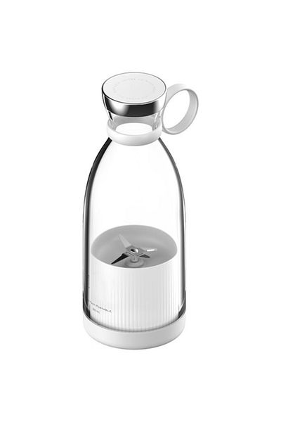 OEM Mini Portable Blender with Battery, 50W, 1400 mAh, Wireless Charging, Waterproof, 350 ml, White