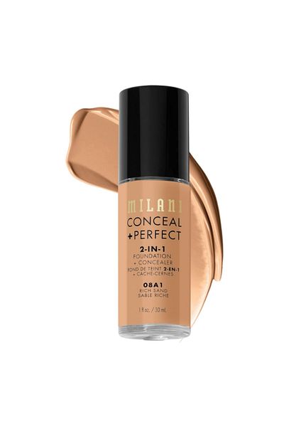 MILANI (Rich Sand) - Conceal + Perfect 2-in-1 Foundation + Concealer - Rich Sand (30 ml)