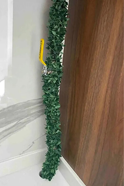 AYGÖREN HOME 7.5 Metre Tel Yaprak Doğalgaz Borusu Süsü Şerit Yapay Taç Sarmaş...