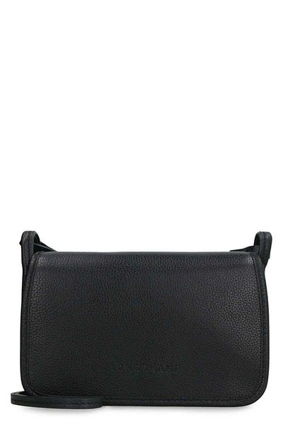 Longchamp Longchamp The Foulonné Leather Wallet On Chain