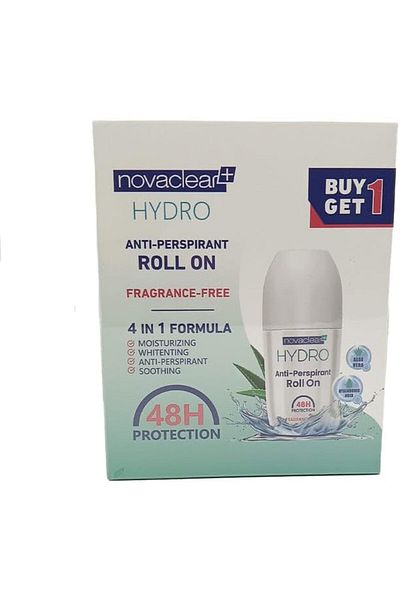 Novaclear Hydro Anti-Perspirant Roll On (Buy 1, Get 1)