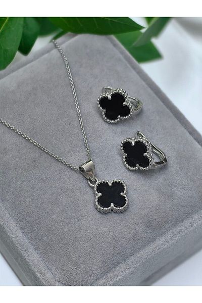 argint 925 Set cercei si colier