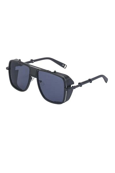 MBrands Sunglasses, Polarized, Metal Frame Black