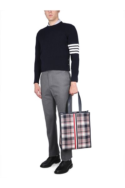 THOM BROWNE Jersey cu dungi 4Bar