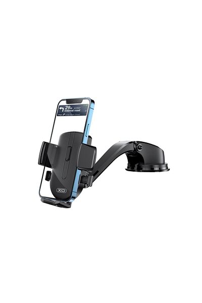 ideal STORE Suport auto pentru telefon idealSTORE, Model universal pentru orice tip de telefon, Din plastic prem