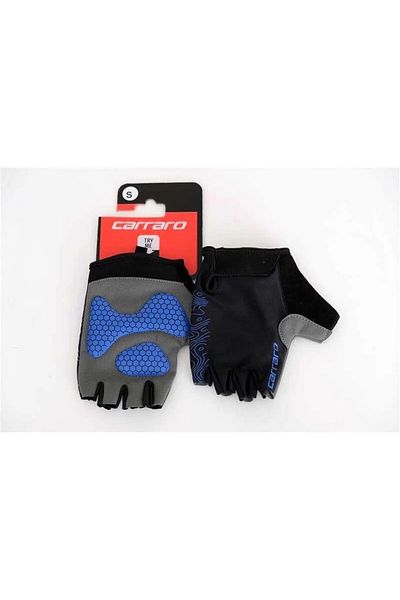Carraro Short Finger Gloves Small Blue Cr-23012