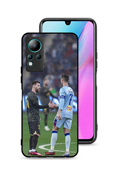 Tolwak غطاء حماية لهاتف إنفينيكس نوت 11 ميسي ورونالدو