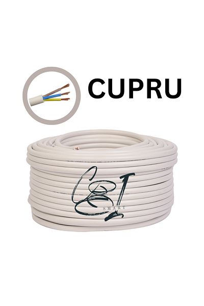 COBI SMART® Copper electrical cable 3x2.5 mm², 100 m, flexible, MYYM, PVC insulation, voltage 300/500V