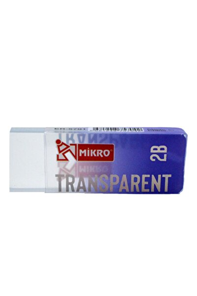 Mikro Büyük Boy Transparent Şeffaf Silgi 5 Adet Er-5701