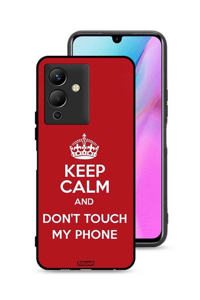 Tolwak Infinix Note 12 Pro 5G Protective Case Cover Keep Calm And Dont Touch ...