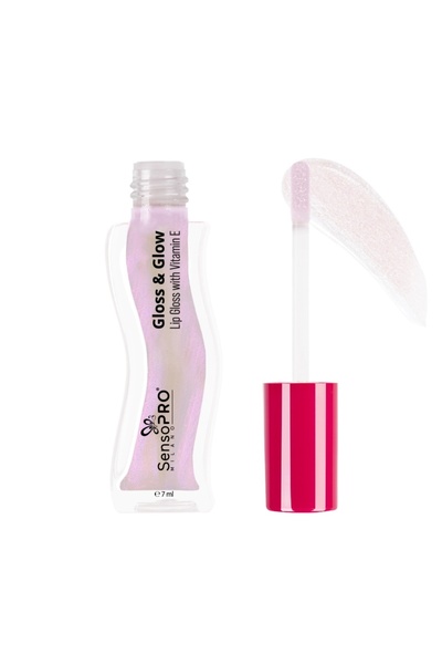 SensoPRO Milano Luciu de buze Gloss & Glow - Pink Cloud