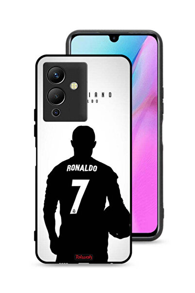 Tolwak غطاء حماية لهاتف Infinix Note 12 5G بقناع كريستيانو رونالدو