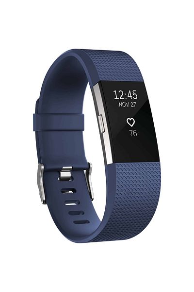 Becky Friedman Strap for Fitbit Charge 2, size L, Dark Blue
