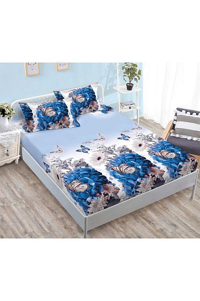 CHIRASO CHIRASO Set Bed Cover, Fine Cotton, 180x200 cm and 2 Pillowcases 80x52 cm