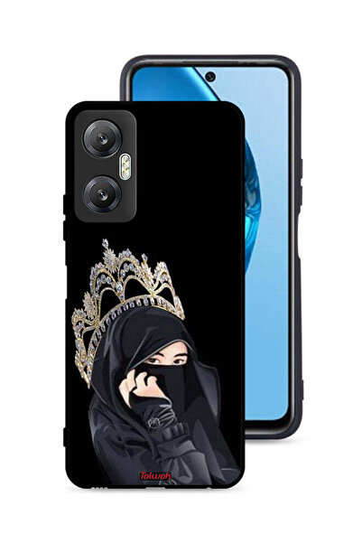 Tolwak غطاء حماية لهاتف Infinix Hot 20 5G بطبعة Queen Girl