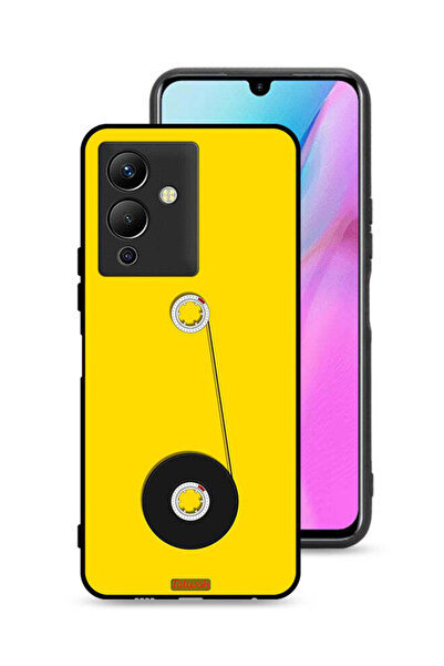 Tolwak غطاء حماية لهاتف Infinix Note 12 5G برسومات عجلة الكاسيت