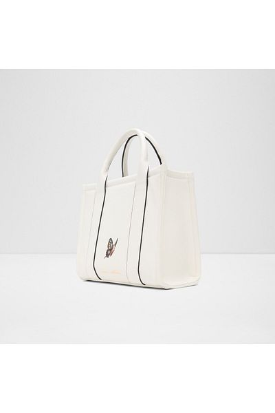 Aldo White L City Handbags for Female