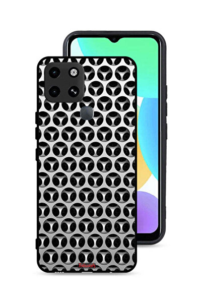 Tolwak غطاء حماية لهاتف Infinix Smart 6 بنقشة عقارب الساعة