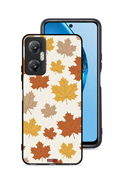 Tolwak غطاء حماية لهاتف Infinix Hot 20 5G بطبعة أوراق الخريف