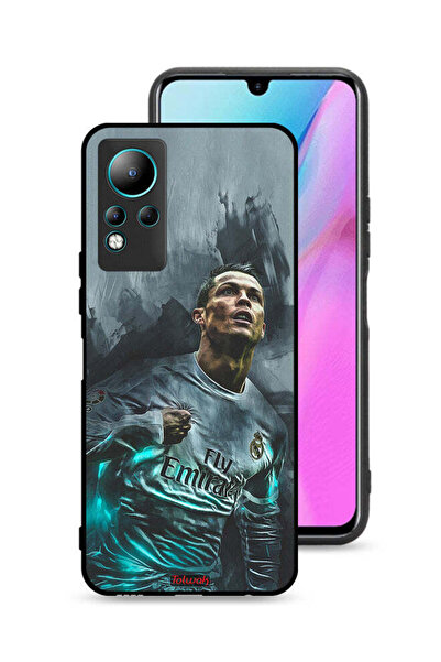 Tolwak غطاء حماية لهاتف Infinix Note 11 برسومات كريستيانو رونالدو