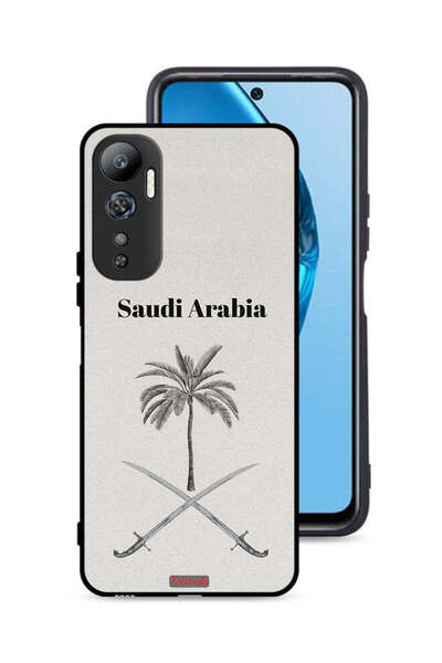 Tolwak غطاء حماية لهاتف إنفينيكس هوت 20 4G، لوحة فنية لعلامة المملكة العربية ...