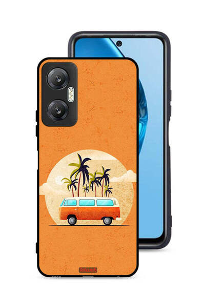 Tolwak غطاء حماية لهاتف Infinix Hot 20 5G برسومات حافلة فنية