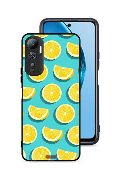 Tolwak غطاء حماية لهاتف Infinix Hot 20 4G بنقشة برتقالية