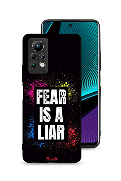 Tolwak غطاء حماية لهاتف Infinix Note 11 Pro - الخوف كاذب