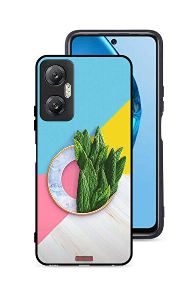 Tolwak غطاء حماية لهاتف Infinix Hot 20 5G بنقشة أوراق تجريدية