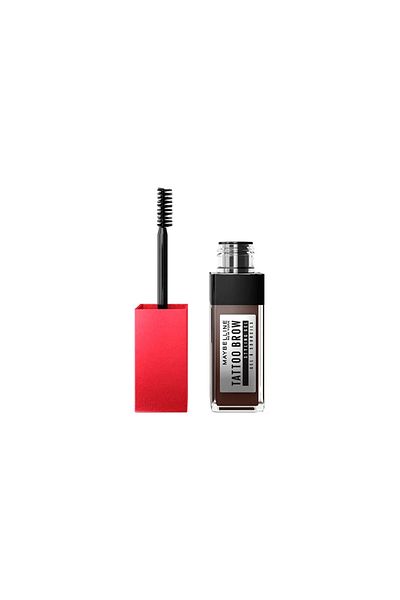 Maybelline New York Gel profesional pentru sprancene cu fixare puternica, Tattoo Brown, 260 deep brown, 8 g