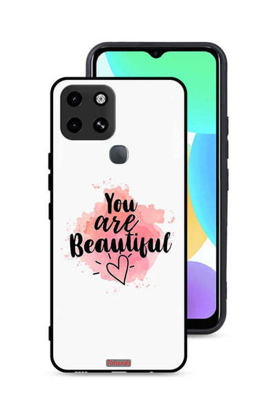 Tolwak غطاء حماية لهاتف Infinix Smart 6 - أنت جميلة