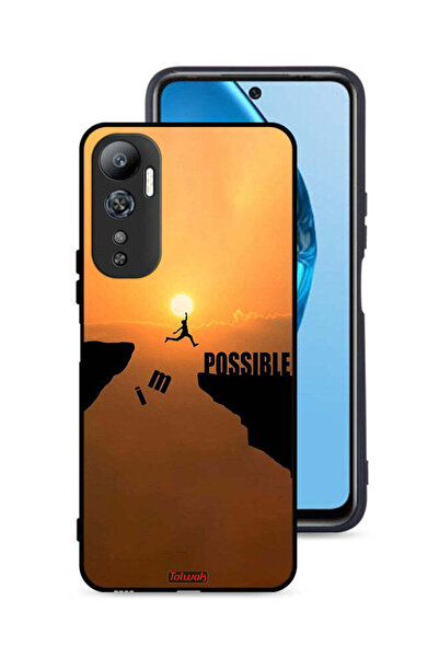 Tolwak غطاء حماية لهاتف Infinix Hot 20 4G مطبوع عليه عبارة "أنا ممكن"