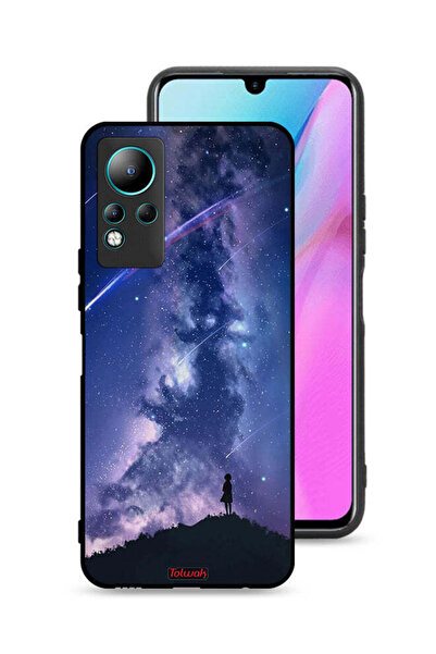 Tolwak غطاء حماية لهاتف Infinix Note 11 - نجوم متحركة