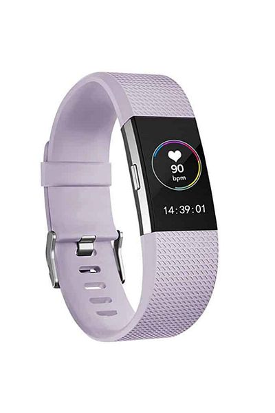 Becky Friedman Strap For Fitbit Charge 2, Size S, Light Purple