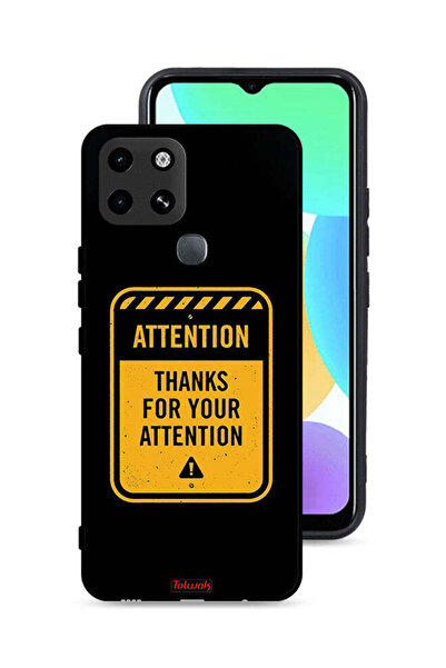 Tolwak غطاء حماية لهاتف Infinix Smart 6 شكرًا على الاهتمام