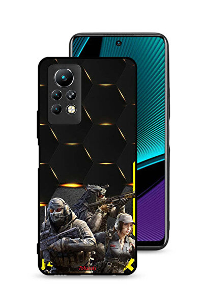 Tolwak غطاء حماية لهاتف Infinix Note 11 Pro بخلفية Cyberpunk