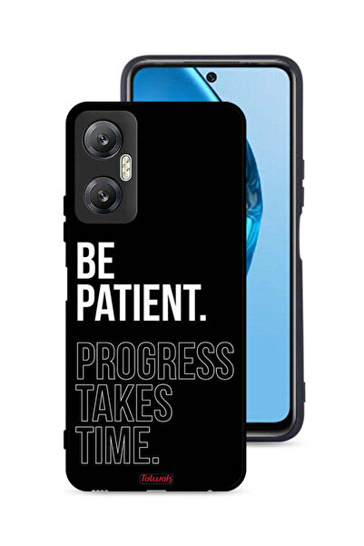 Tolwak غطاء حماية لهاتف Infinix Hot 20 5G كن صبورًا فالتقدم يستغرق وقتًا